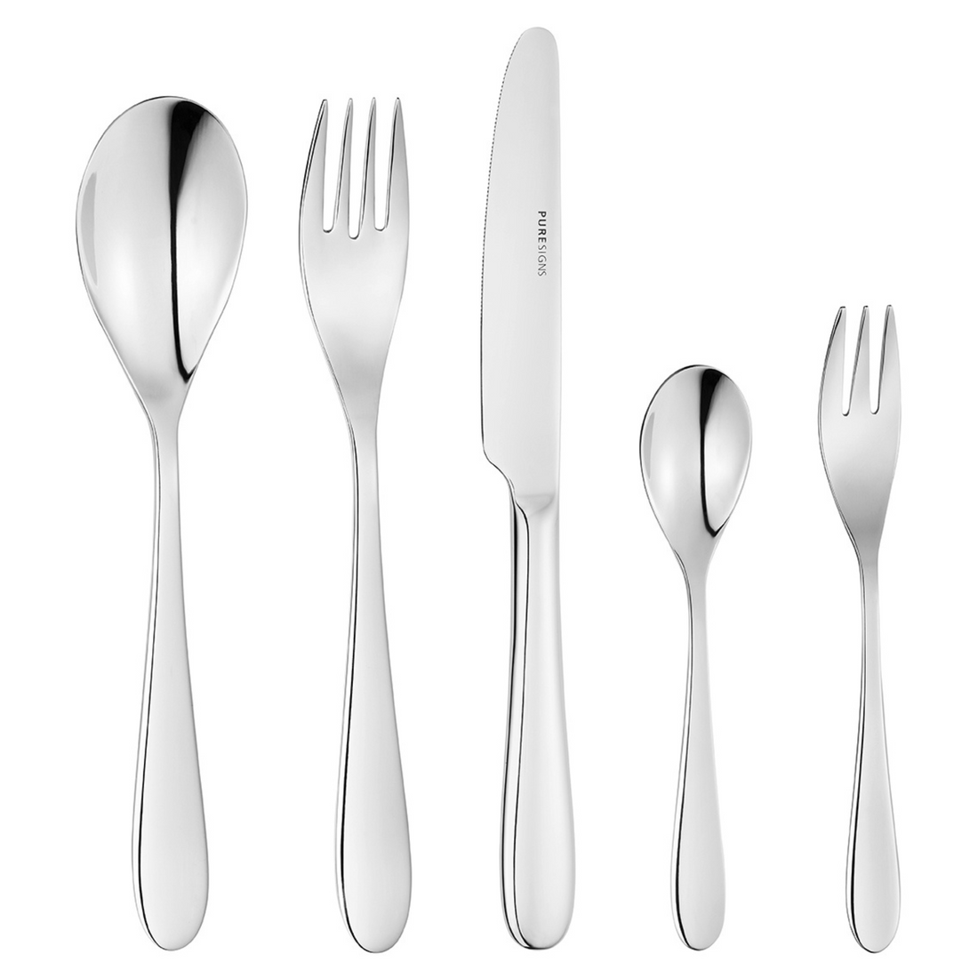 Besteckset 30-teilig TEN poliert