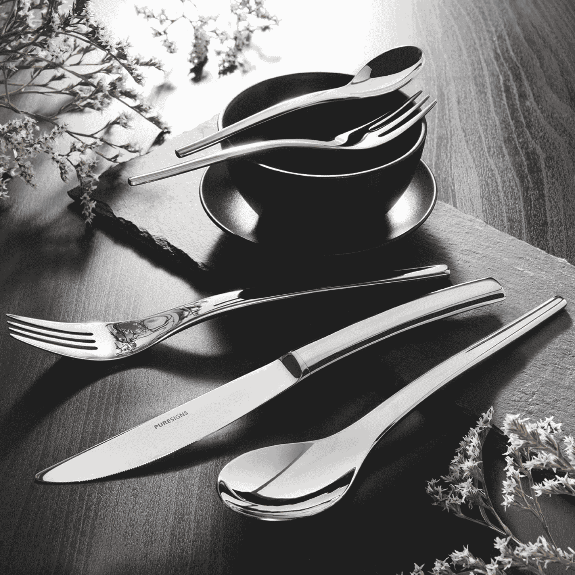 Besteckset 30-teilig ELF poliert