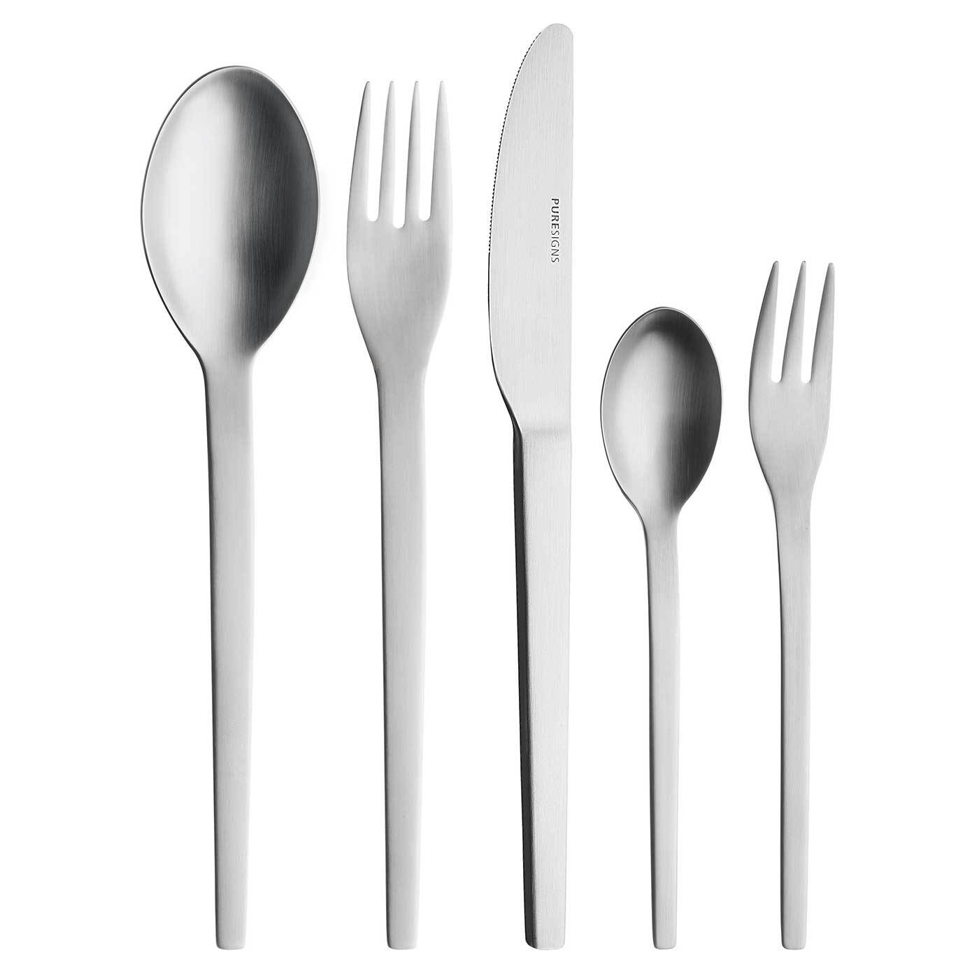 Besteckset 30-teilig SIX matt · Edelstahl 18/10 für 6 Personen
