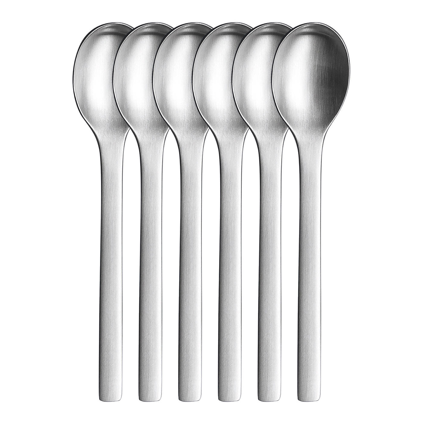 Eierlöffel 6 Stück ONE Extra matt · 13 cm, Edelstahl 18/10