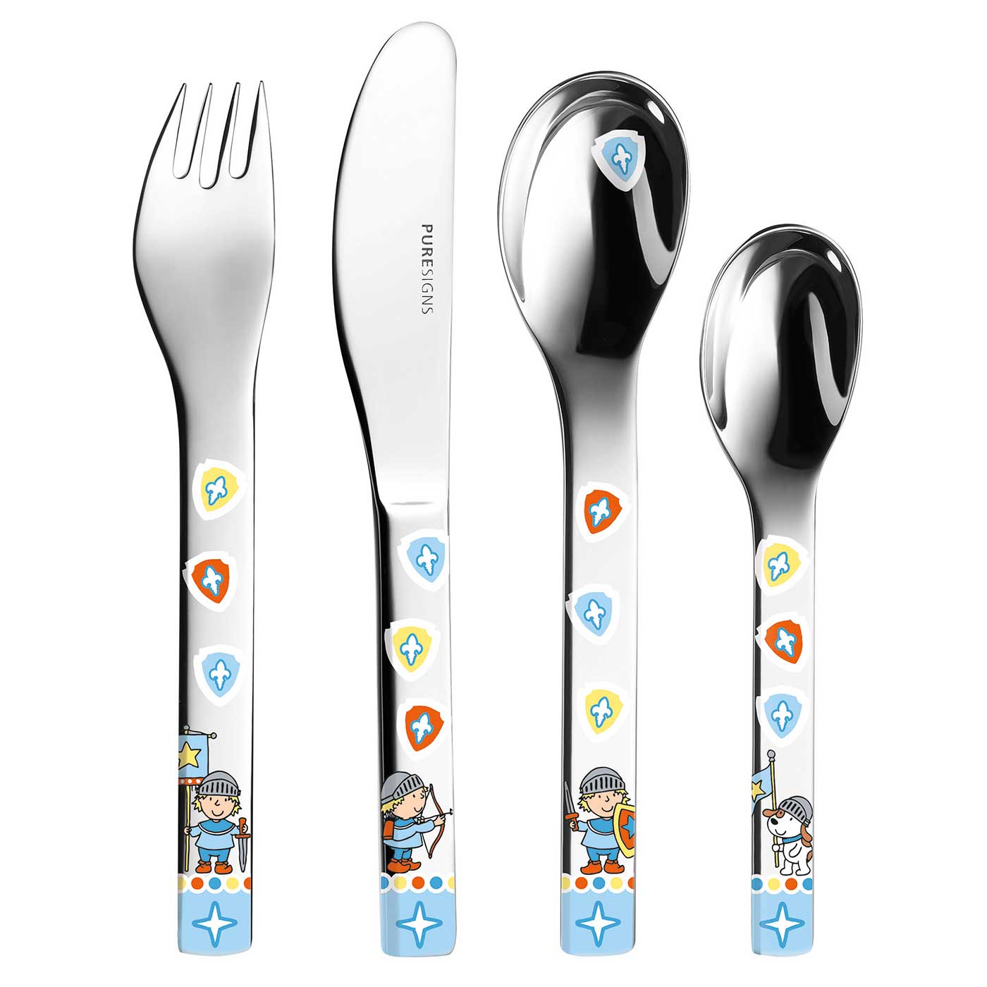 Kinderbesteck 4 - teilig MIKO -