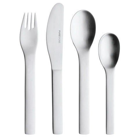 Kinderbesteck 4-teilig ONE mini matt