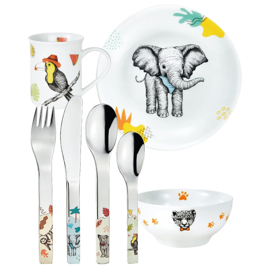 Kindergeschirr Set 7-teilig NATURA