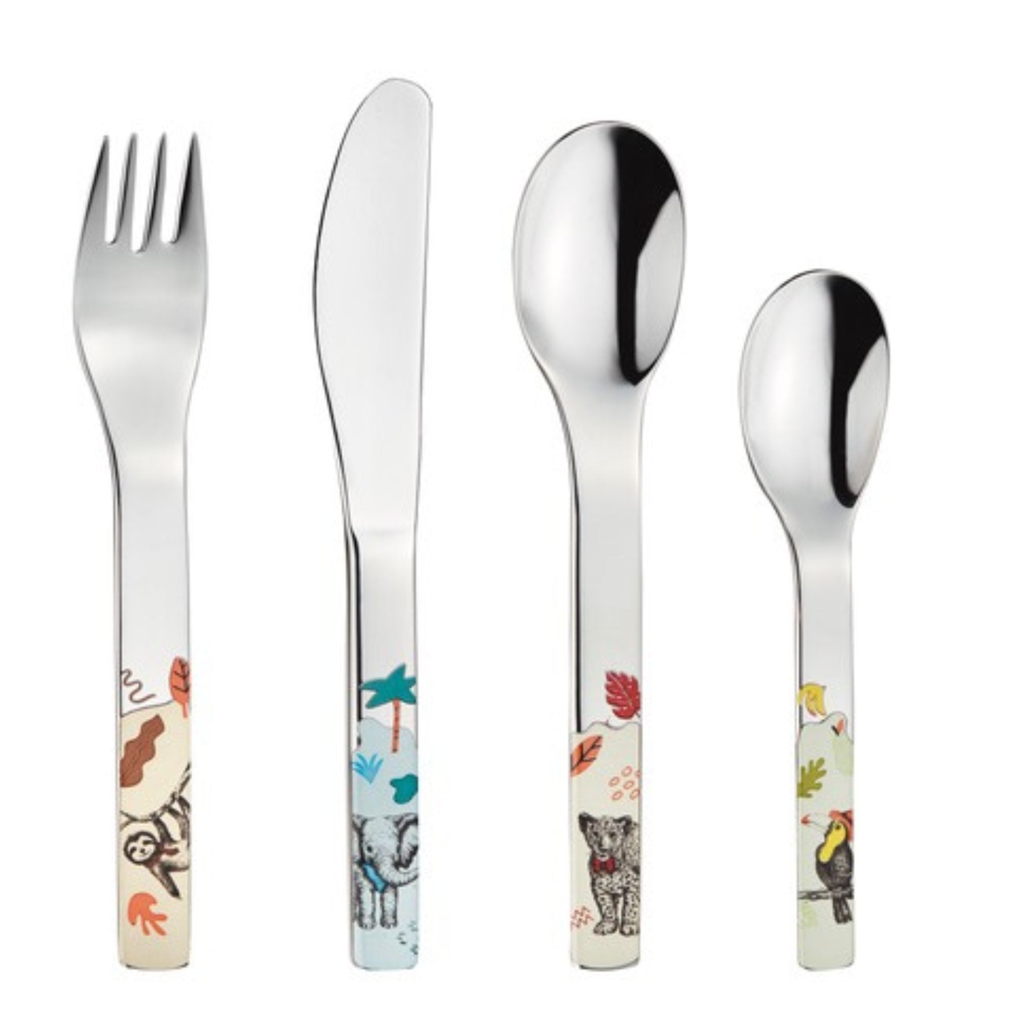 Kindergeschirr Set 7 - teilig NATURA mit Gravur -