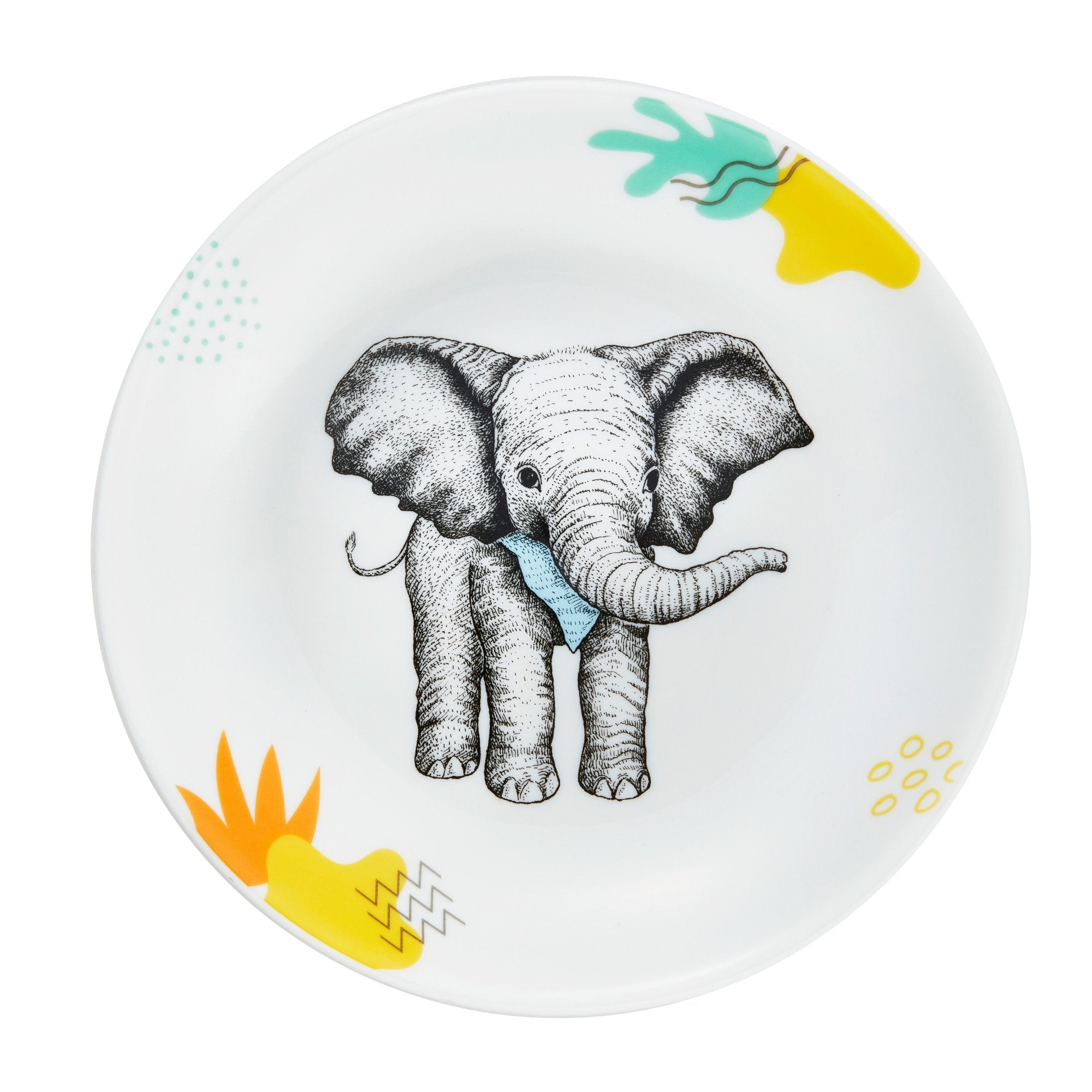 Kindergeschirr Set 7 - teilig NATURA mit Gravur -