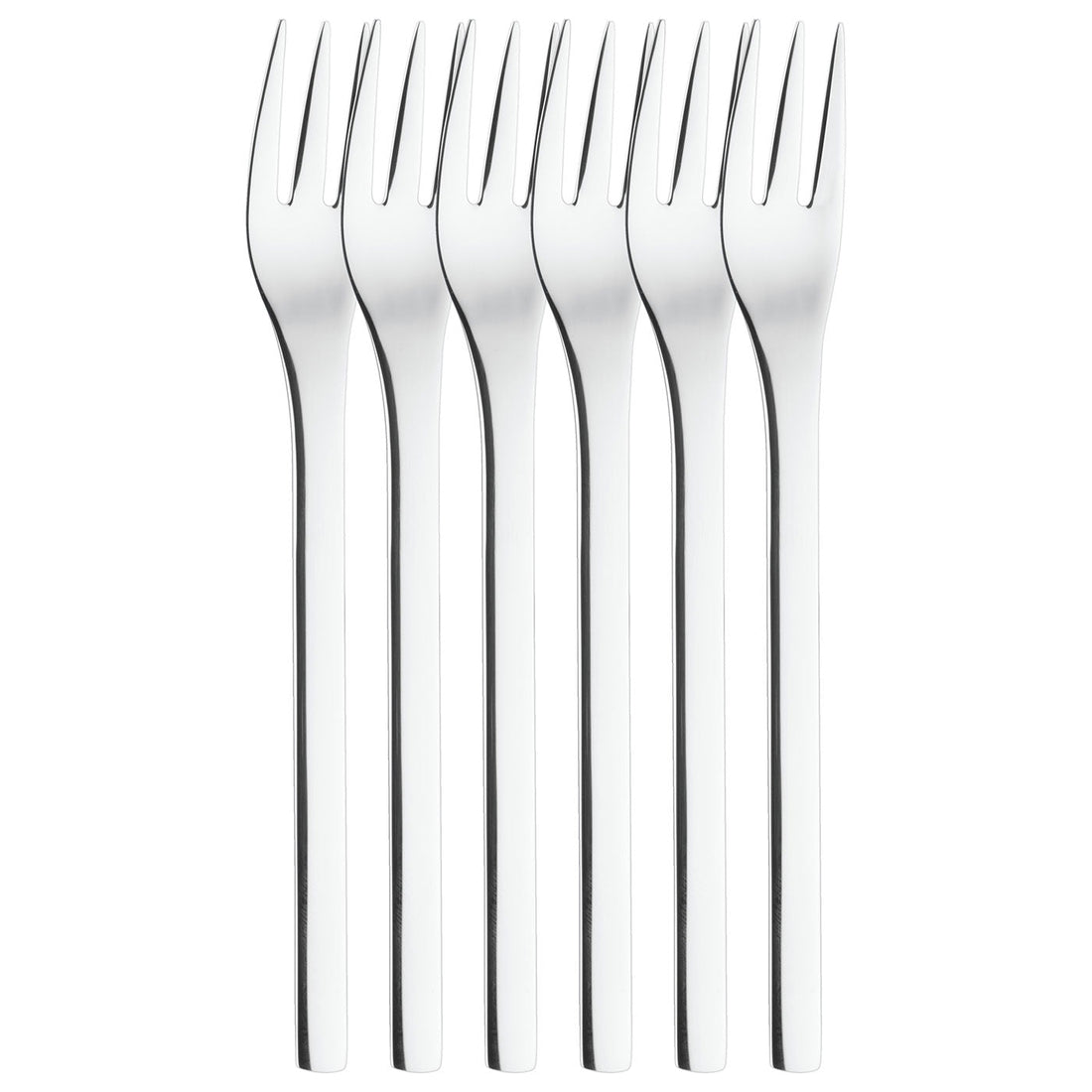 Kuchengabel 6 Stück ONE Extra poliert -