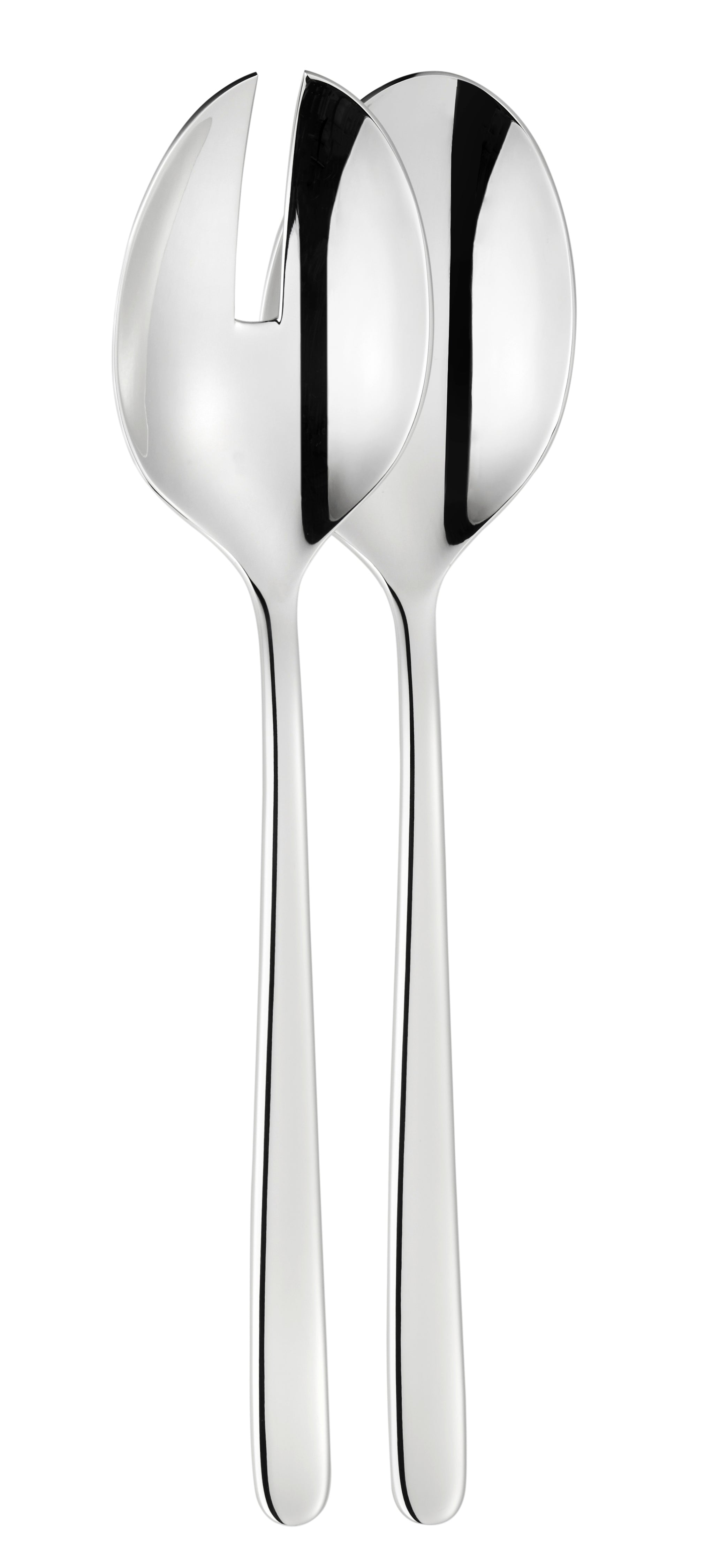 Salatbesteck 25cm ZEVEN poliert