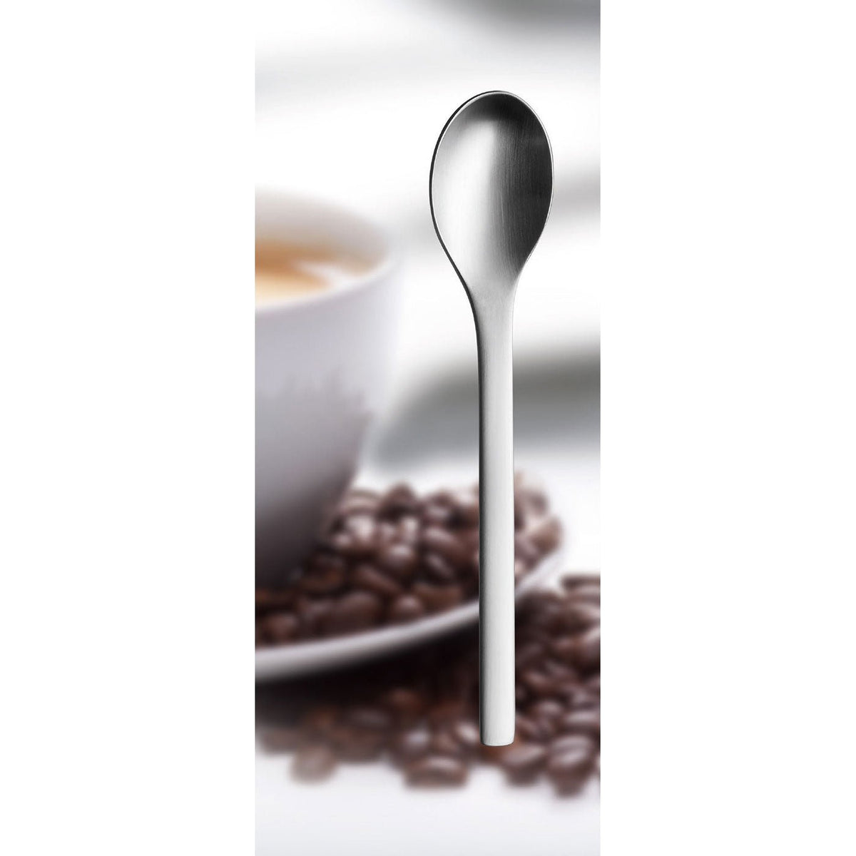Kaffeelöffel 6 Stück ONE Extra matt · 14 cm, Edelstahl 18/10