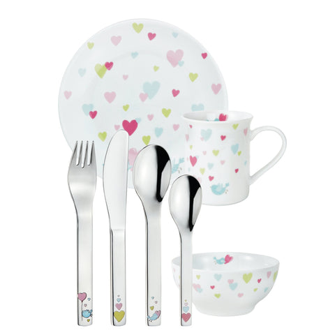 Kindergeschirr Set 7-teilig CORA